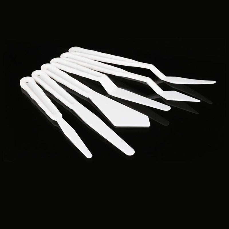 DonLeeving Luckycivia 6 Set Palette Knives Set, Plastic Spatula Art Tools for Painting - Image 4